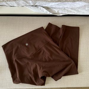 Lululemon Espresso Leggings Align